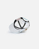 Mitchell & Ness Charlotte Hornets Pastel Corduroy Snapback White Cream/Light Blue