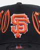 New Era San Francisco Giants 'Goth Script' 9FORTY A-Frame Snapback Orange/Black