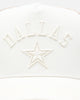 Pro Standard Dallas Cowboys Pinch Front Trucker Snapback Eggshell