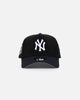 New Era New York Yankees '2-Tone Corduroy' 9FORTY A-Frame Snapback Black
