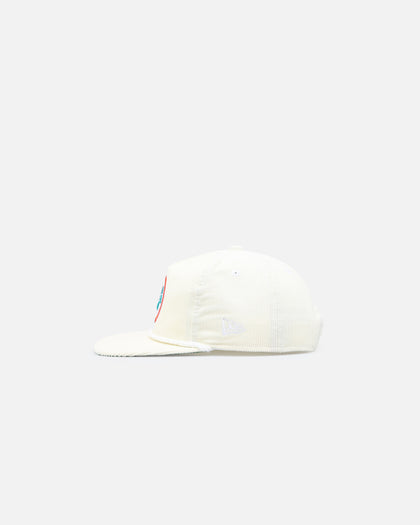New Era Miami Dolphins 'Throwback Corduroy' Golfer Snapback Chrome