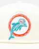 New Era Miami Dolphins 'Throwback Corduroy' Golfer Snapback Chrome