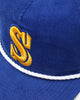 New Era Seattle Mariners 'Throwback Corduroy' Golfer Snapback Royal