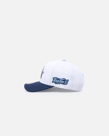 Mitchell & Ness Toronto Raptors 'College Twist' Pro Crown Snapback White/Blue