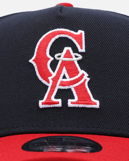 New Era California Angels 'Movie Pack'  9FORTY A-Frame Snapback Navy/Red