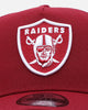 New Era Las Vegas Raiders 'Polychromatic' 9FORTY A-Frame Snapback Cardinal