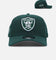 New Era Las Vegas Raiders 'Polychromatic' 9FORTY A-Frame Snapback Dark Green