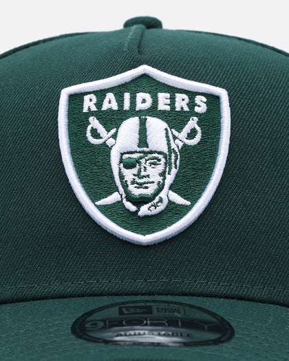 New Era Las Vegas Raiders 'Polychromatic' 9FORTY A-Frame Snapback Dark Green