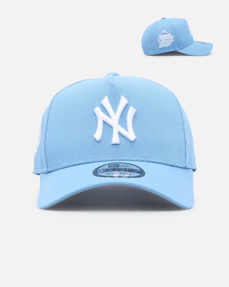 New Era New York Yankees 'Polychromatic' 9FORTY A-Frame Snapback Sky Blue
