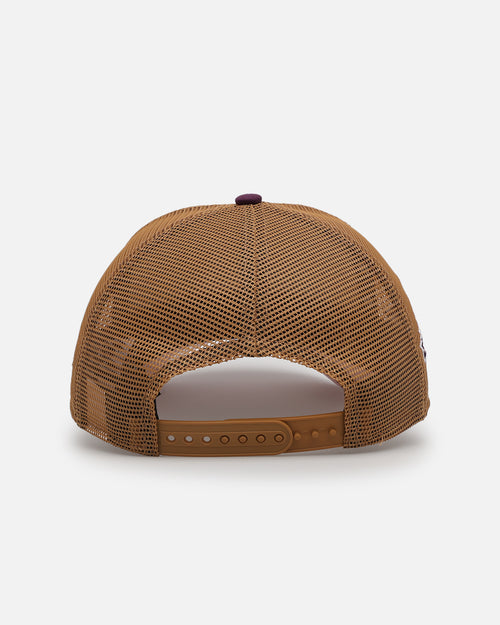 New Era Houston Astros 'Rustic Rose' 9FORTY A-Frame Trucker Snapback Wheat