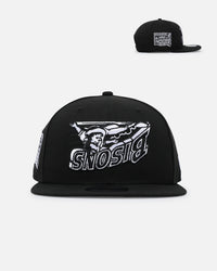 New Era Buffalo Bisons 'Black & White Upside Down' 9FIFTY Snapback Black/White