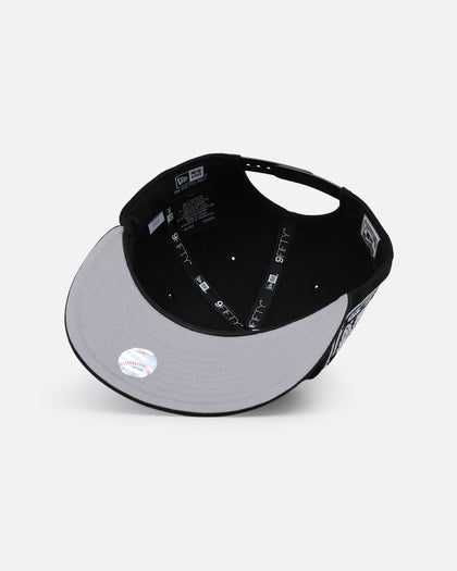 New Era Boston Red Sox 'Black & White Upside Down' 9FIFTY Snapback Black/White