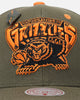 Mitchell & Ness Vancouver Grizzlies 'Harmony Of Hues' Pro Crown Snapback Olive/Orange