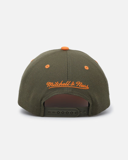 Mitchell & Ness Orlando Magic 'Harmony of Hues' Pro Crown Snapback Olive/Orange