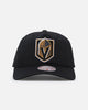 Mitchell & Ness Vegas Golden Knights Retro Matte Nylon Origins Snapback Black