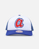 Mitchell & Ness Atlanta Braves Team Foam Trucker Snapback Blue/White