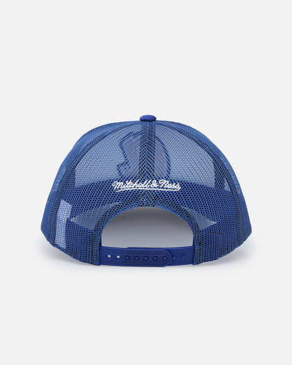 Mitchell & Ness Atlanta Braves Team Foam Trucker Snapback Blue/White