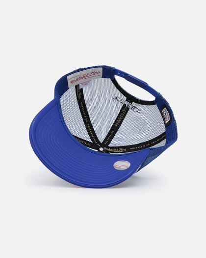Mitchell & Ness Atlanta Braves Team Foam Trucker Snapback Blue/White
