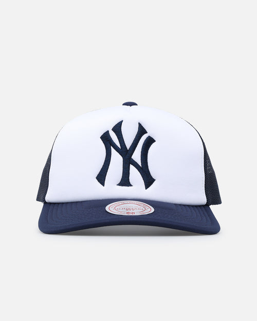 Mitchell & Ness New York Yankees Team Foam Trucker Snapback Blue/White