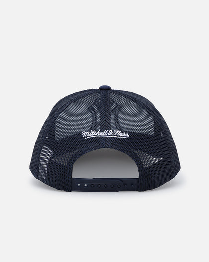Mitchell & Ness New York Yankees Team Foam Trucker Snapback Blue/White