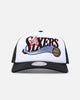 Mitchell & Ness Philadelphia 76ers Team Foam Trucker Snapback Black/White