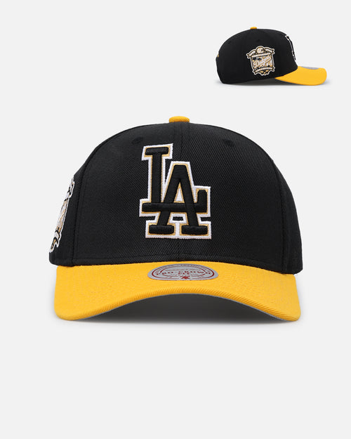 Mitchell & Ness Los Angeles Dodgers "Enter The Dragon" Pro Crown Snapback Black/Ochre