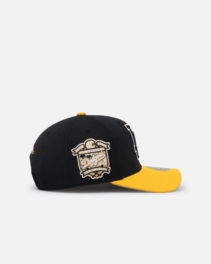 Mitchell & Ness Los Angeles Dodgers "Enter The Dragon" Pro Crown Snapback Black/Ochre