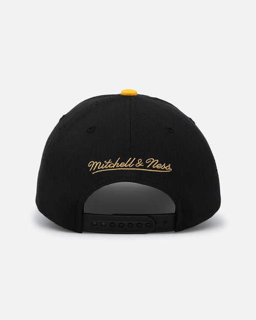 Mitchell & Ness Los Angeles Lakers "Enter The Dragon" Pro Crown Snapback Black/Ochre