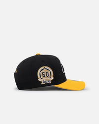 Mitchell & Ness Los Angeles Lakers "Enter The Dragon" Pro Crown Snapback Black/Ochre