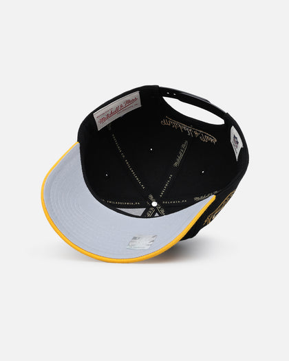 Mitchell & Ness Las Vegas Raiders "Enter The Dragon" Pro Crown Snapback Black/Ochre