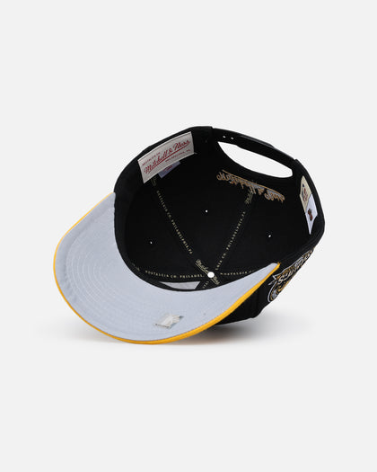 Mitchell & Ness Seattle SuperSonics "Enter The Dragon" Pro Crown Snapback Black/Ochre