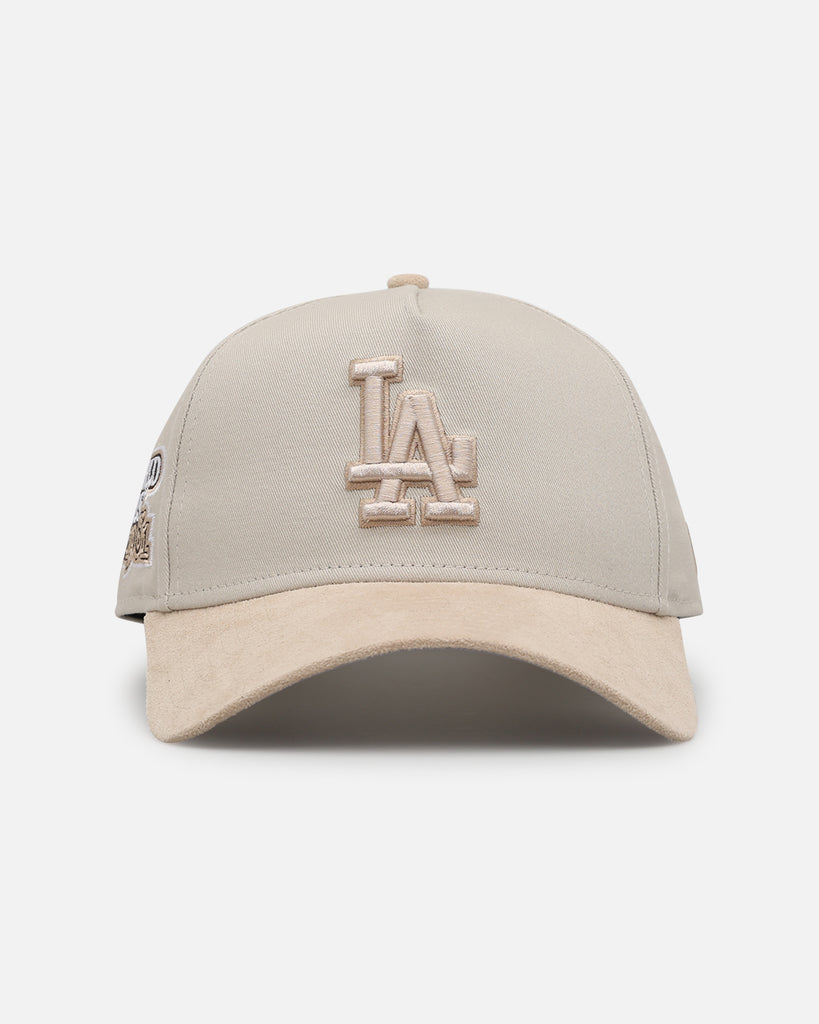 New Era Los Angeles Dodgers 'Cream Suede' 9FORTY A-Frame Strapback