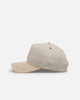 New Era Los Angeles Dodgers 'Cream Suede' 9FORTY A-Frame Strapback Stone/Oatmilk