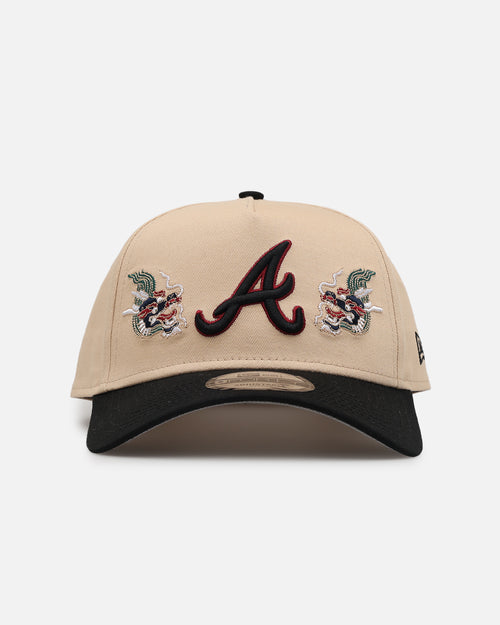 New Era Atlanta Braves 'Dragon Collection 2.0' 9FORTY A-Frame Snapback Black/Oak