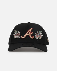 New Era Atlanta Braves 'Dragon Collection 2.0' 9FORTY A-Frame Snapback Black