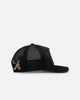 New Era Atlanta Braves 'Washed Cord Racer' Corduroy Golfer Trucker Snapback Washed Black