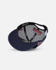 Pro Standard Atlanta Braves Fast Lane Logo Wool Trucker Strapback Midnight Navy