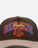 Pro Standard Boston Red Sox Stacked Strapback Brown