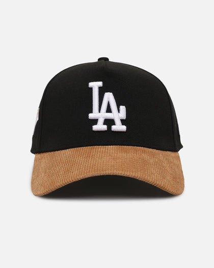New Era Los Angeles Dodgers 'Black Wheat' 39THIRTY A-Frame Stretch Fit Black/Wheat