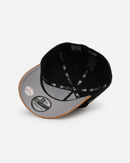 New Era Los Angeles Dodgers 'Black Wheat' 39THIRTY A-Frame Stretch Fit Black/Wheat