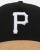 New Era Pittsburgh Pirates 'Black Wheat' 39THIRTY A-Frame Stretch Fit Black/Wheat