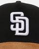 New Era San Diego Padres 'Black Wheat' 39THIRTY A-Frame Stretch Fit Black/Wheat