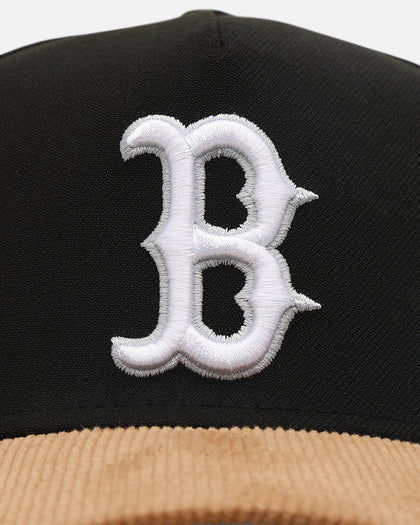 New Era Boston Red Sox 'Black Wheat' 39THIRTY A-Frame Stretch Fit Black/Wheat