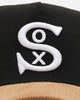 New Era Chicago White Sox 'Black Wheat' 39THIRTY A-Frame Stretch Fit Black/Wheat