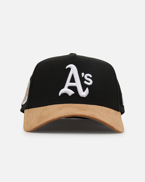 New Era Oakland Athletics 'Black Wheat' 39THIRTY A-Frame Stretch Fit Black/Wheat