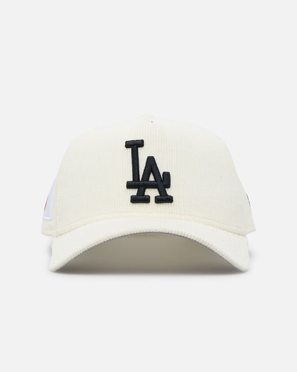New Era Los Angeles Dodgers "Japan Pack" 9FORTY A-Frame Corduroy Snapback Chrome/Black