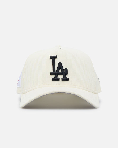 New Era Los Angeles Dodgers "Japan Pack" 9FORTY A-Frame Corduroy Snapback Chrome/Black