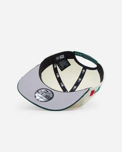 New Era Mexico National Baseball Team 'Mexican Cord Golfer' Corduroy Golfer Snapback Chrome
