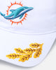Pro Standard Miami Dolphins Fast Lane Strapback White
