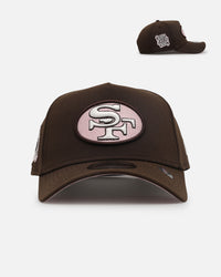 New Era San Francisco 49ers 'Neapolitan 2.0' 9FORTY A-Frame Snapback Brown